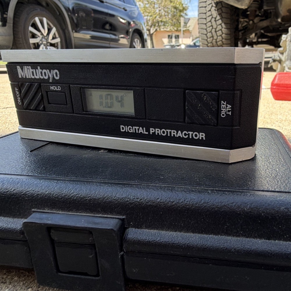 Mitutoyo Digital Protractor Pro 360 Rectangular Head Model 950-316