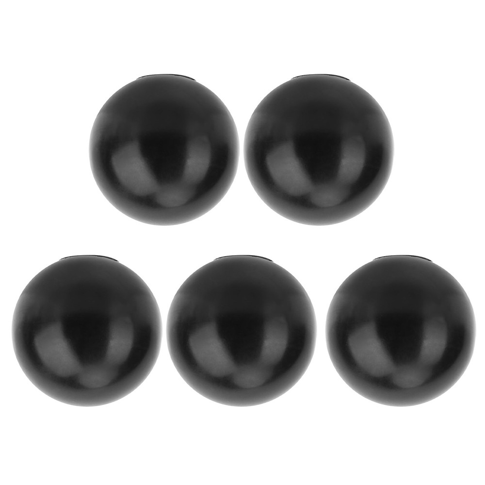 5x Black Round Ball Engineering Plastic Lever Knob M10*35 Machine Tool Replace↑