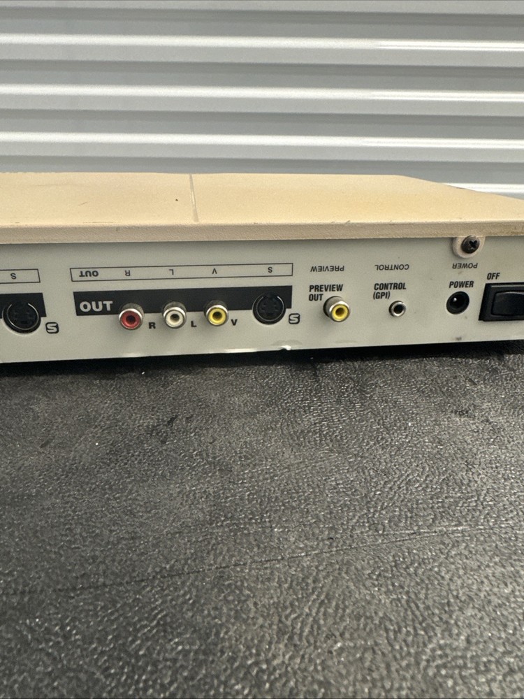 VIDEONICS, TM3000NTSC, VIDEO TITLEMAKER 3000