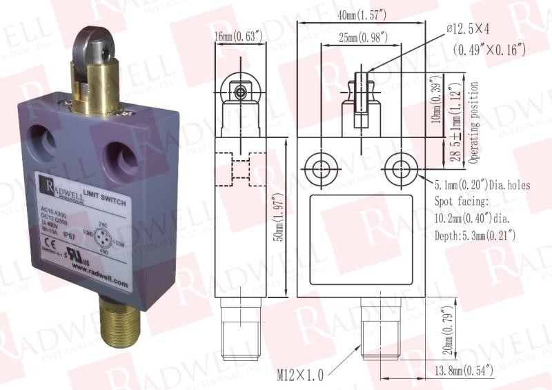 RADWELL VERIFIED SUBSTITUTE D4CC-3003-SUB / D4CC3003SUB (BRAND NEW)