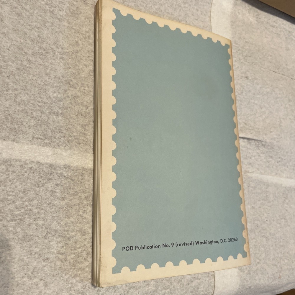 1847-1967 UNITED STATES POSTAGE STAMPS POST OFFICE POSTMASTER BOOK 276 PGS EX