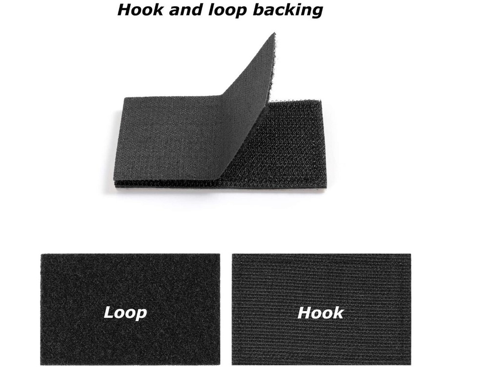 USA US Flag Forward Facing Patches 3x2"Morale HooK & Loop Fastener