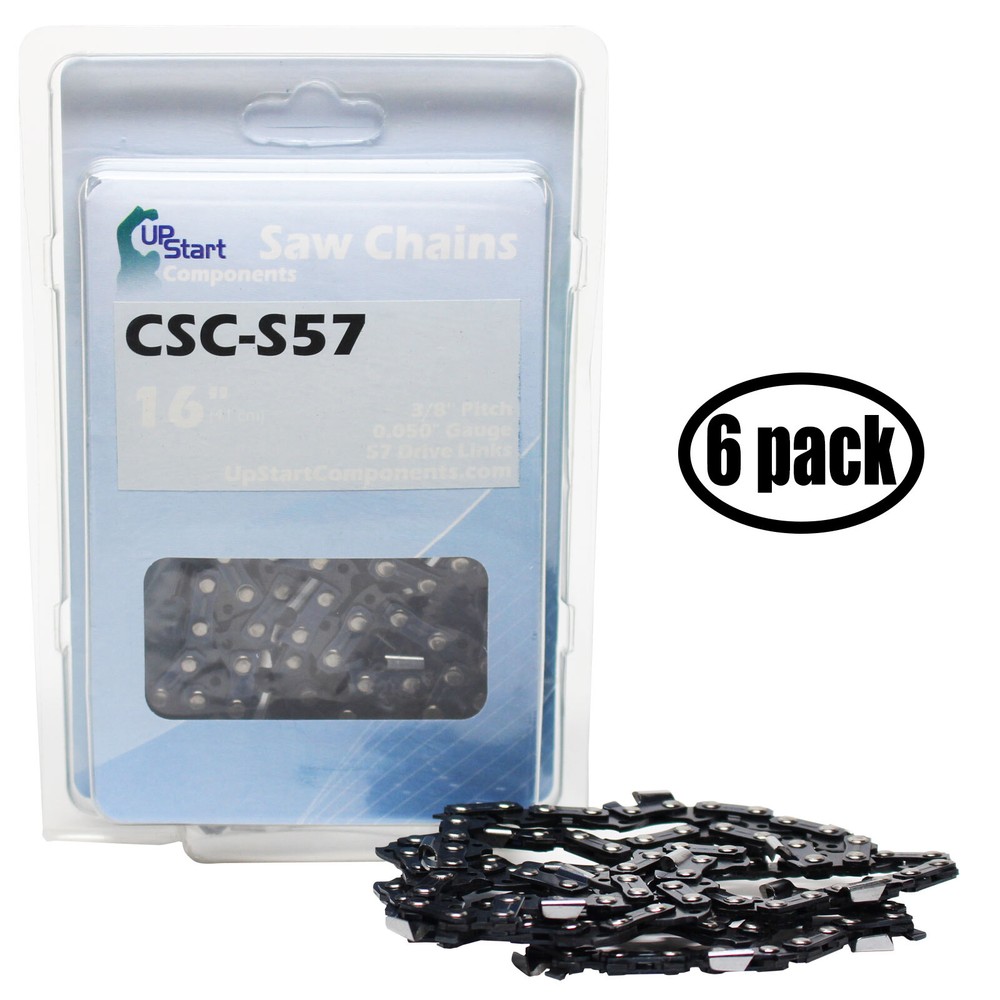 6X 16" Semi Chisel Saw Chain for ECHO CS352 Chainsaws