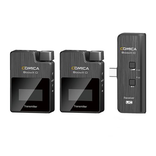 Comica - Compact 2.4 GHz Digital Wireless Microphone System -  BoomX-UC2