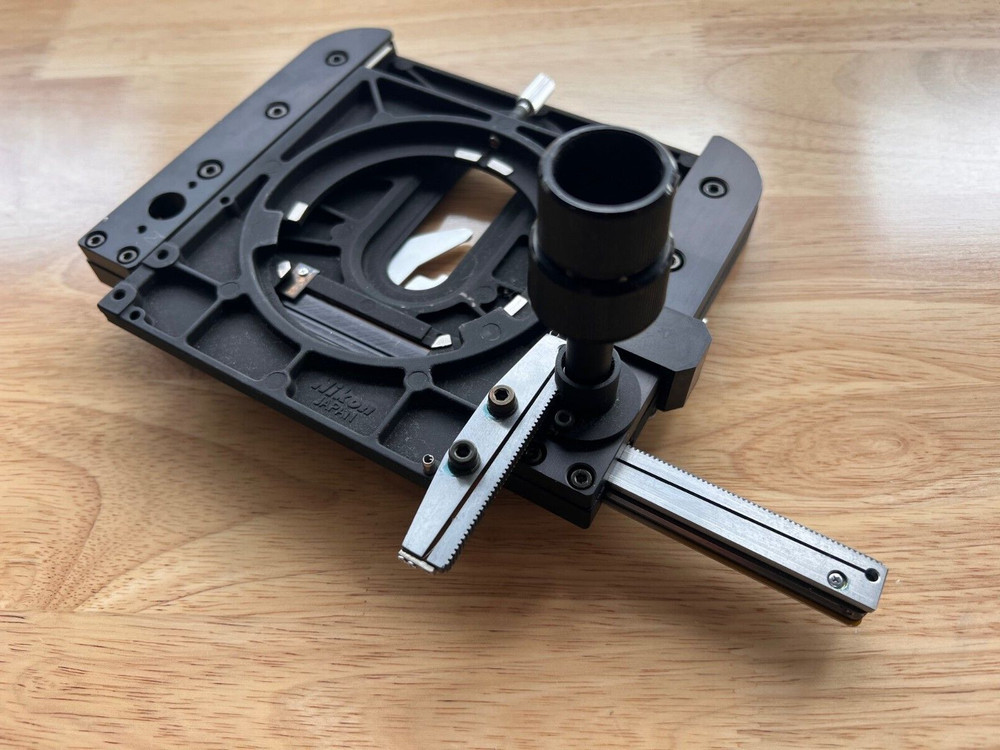Nikon Microscope Stage to View Slides - Excellent Condition