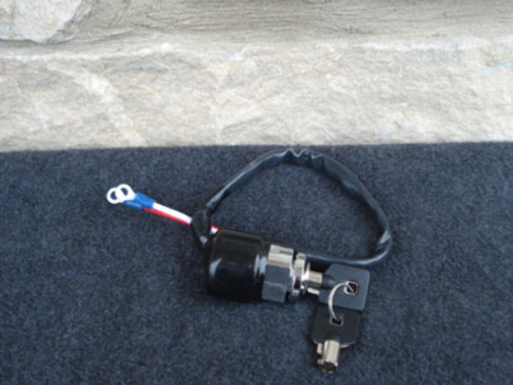 CUSTOM 2 POSITION ROUND KEY IGNITION SWITCH FOR HARLEY DYNA REPL OE 71428-90A