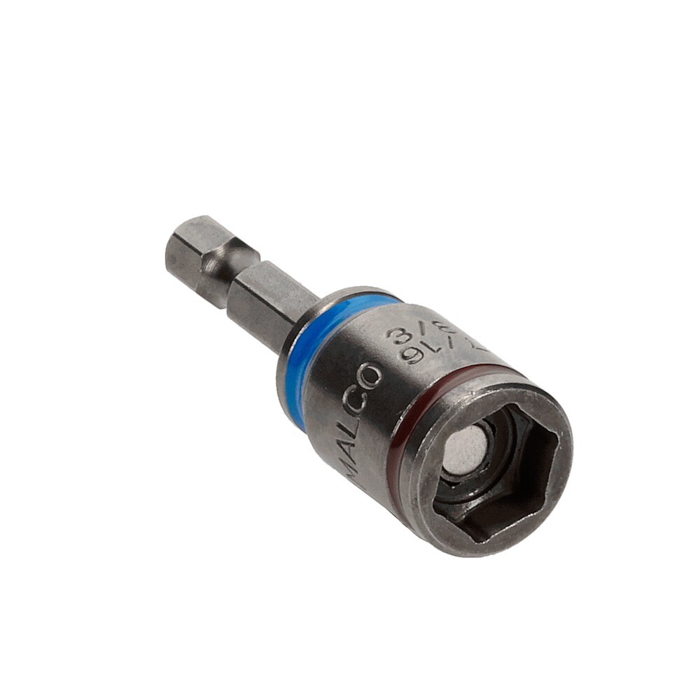 Malco MSHC3 C-RHEX Cleanable Reversible Magnetic Hex Driver 3/8″ & 7/16″ socket