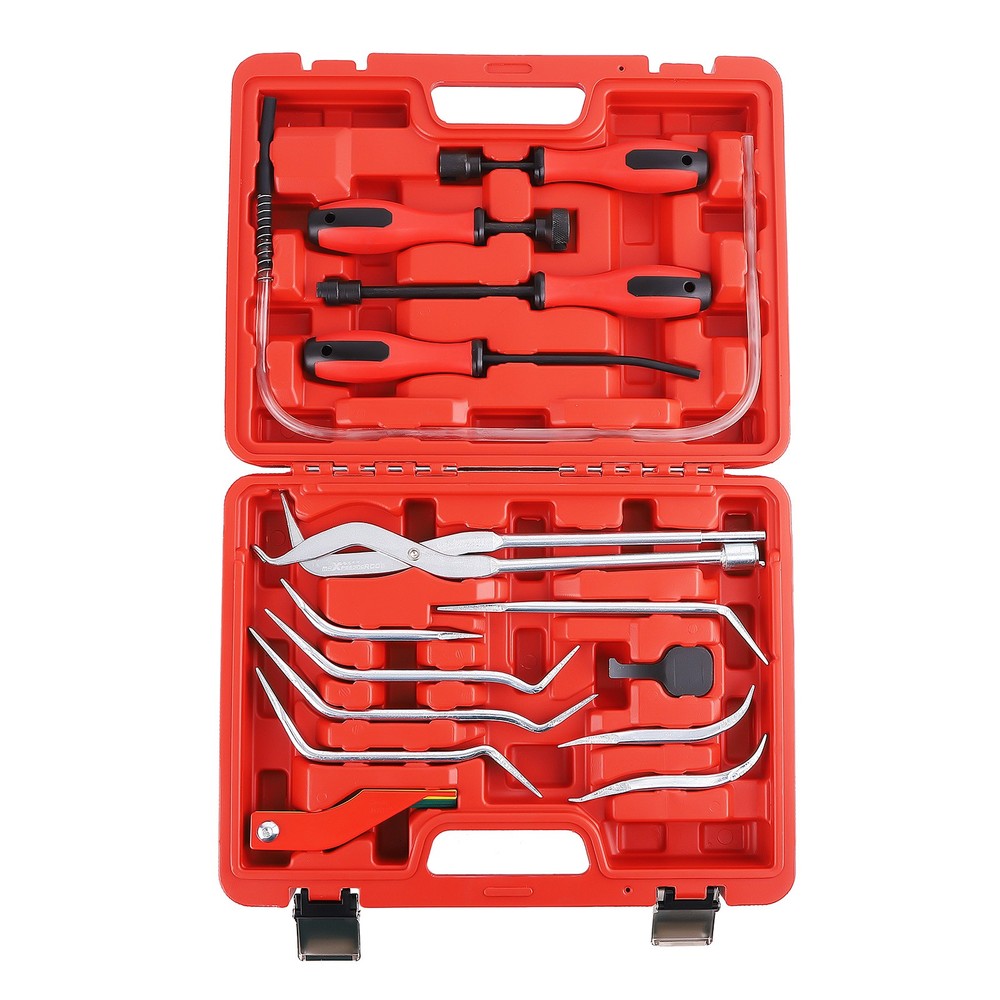 15pcs Drum Brake Tool Kit Brake Service Kit Professional Drum Brake Tool Set