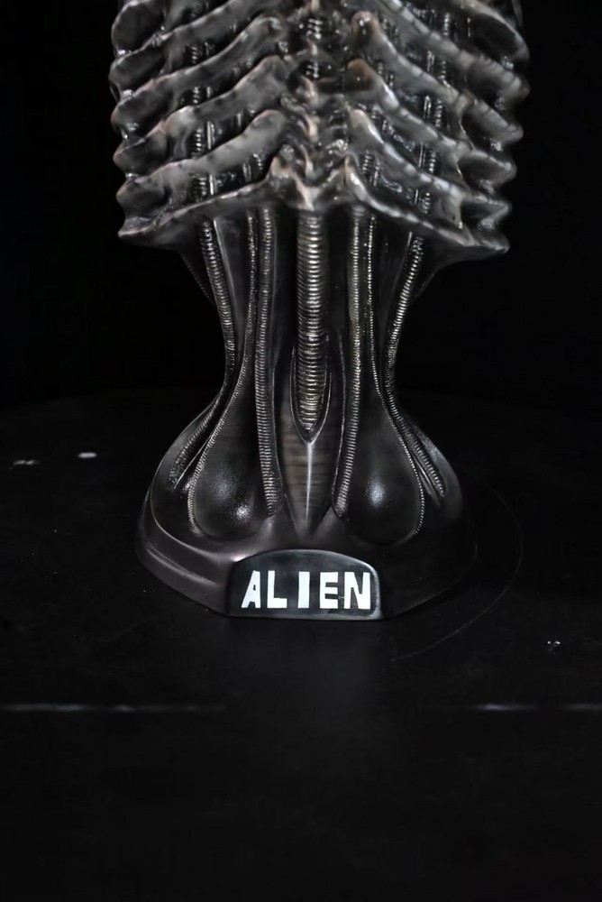 Alien Bust, 1:3 Scale, 14 in tall, resin material, custom-made