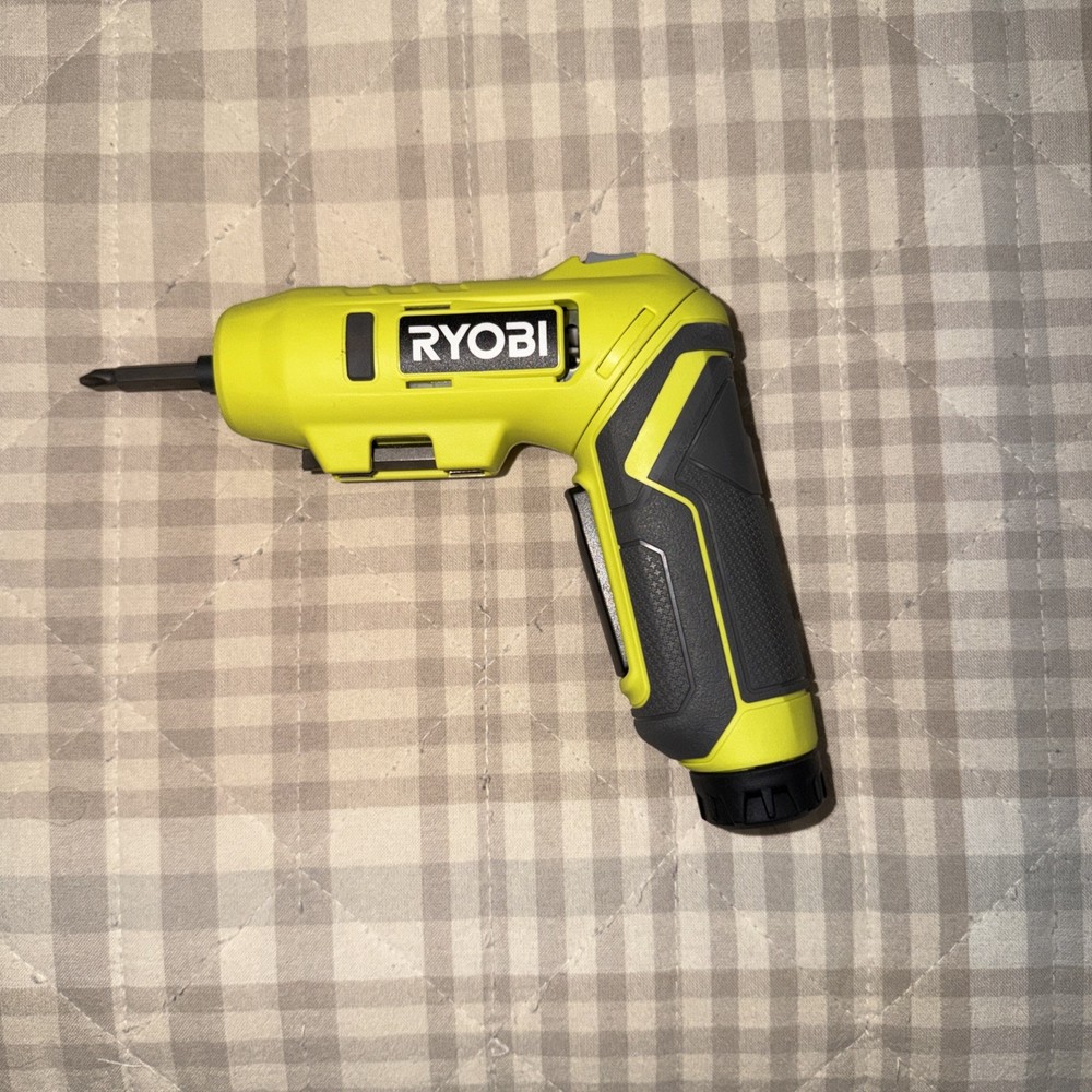 Ryobi USB 4 Volt Lithium Cordless Screwdriver w/Pivoting Head FVD50 Tool Only