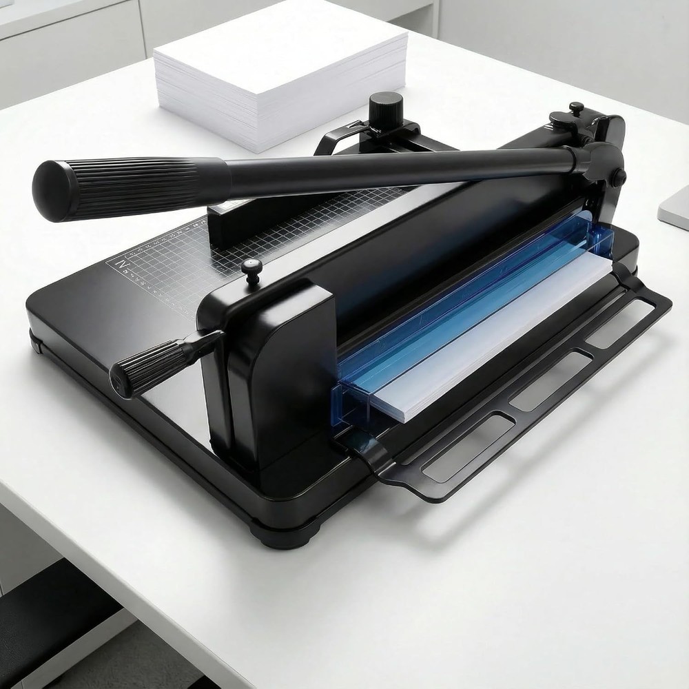 Heavy Duty Paper Cutter 12in 400 Sheet Capacity
