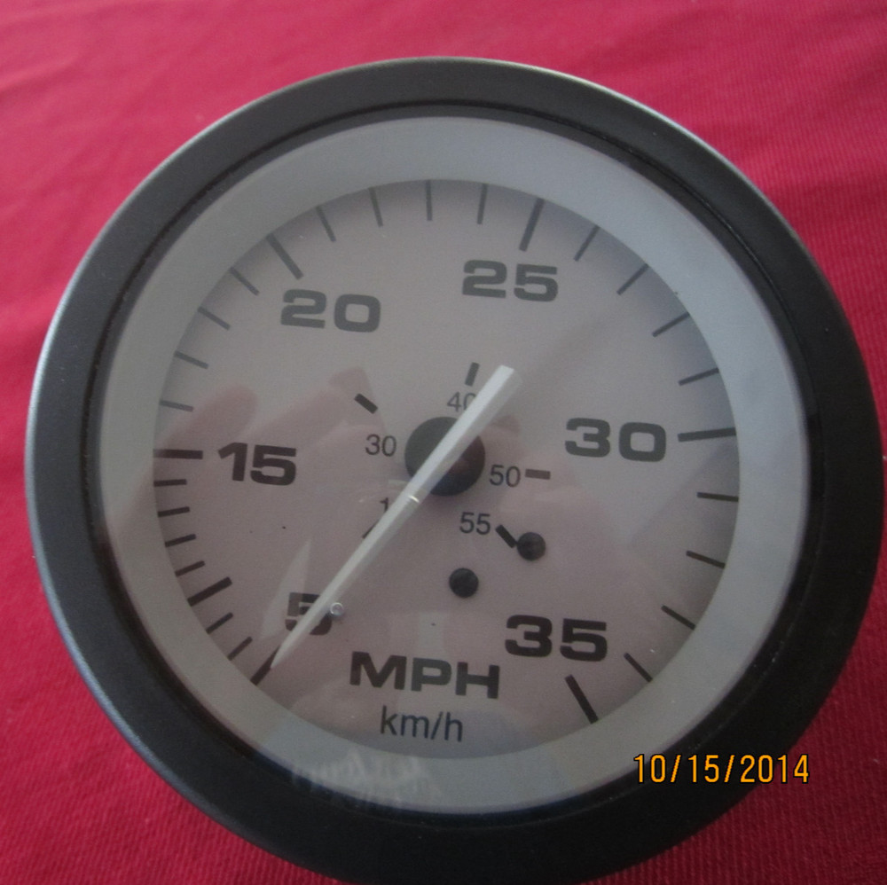 Teleflex 35 MPH Speedometer P# 62775