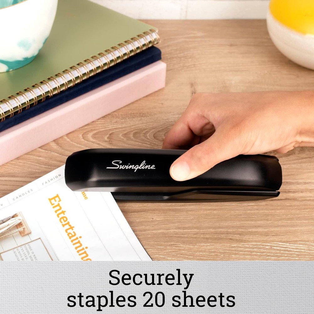 Swingline Stapler Value Pack, 20 Sheet Pack (5,000 Staples), Black