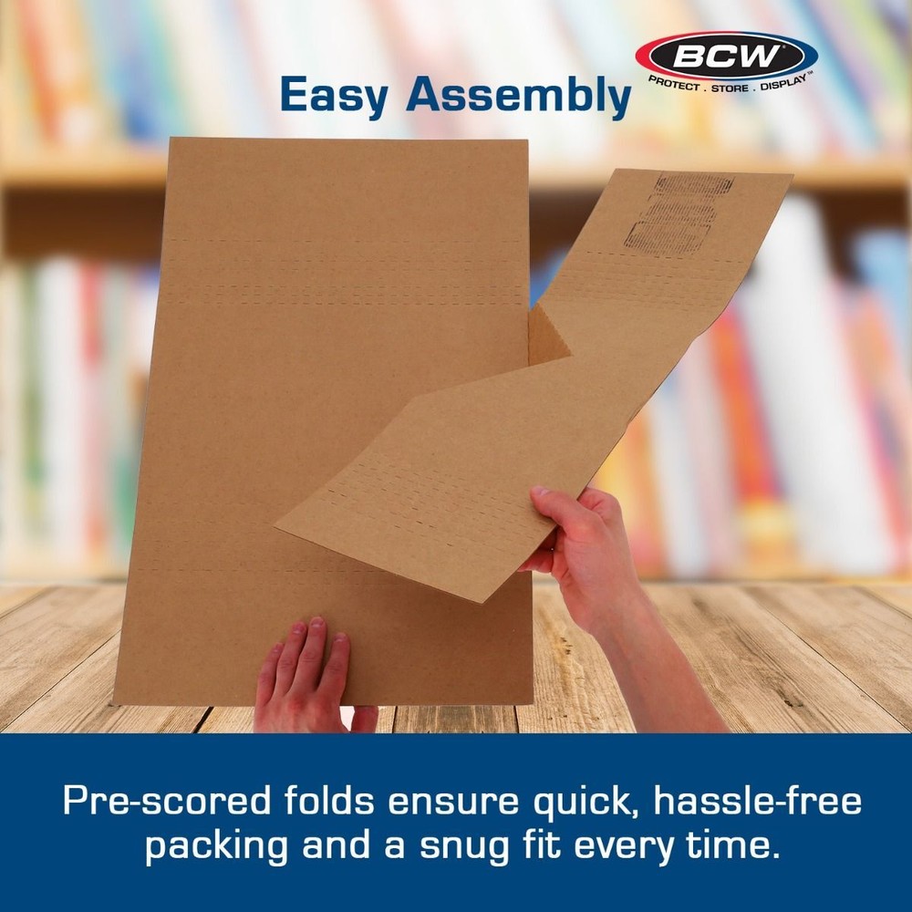 5 BCW Wrap Mailers for Comic Books