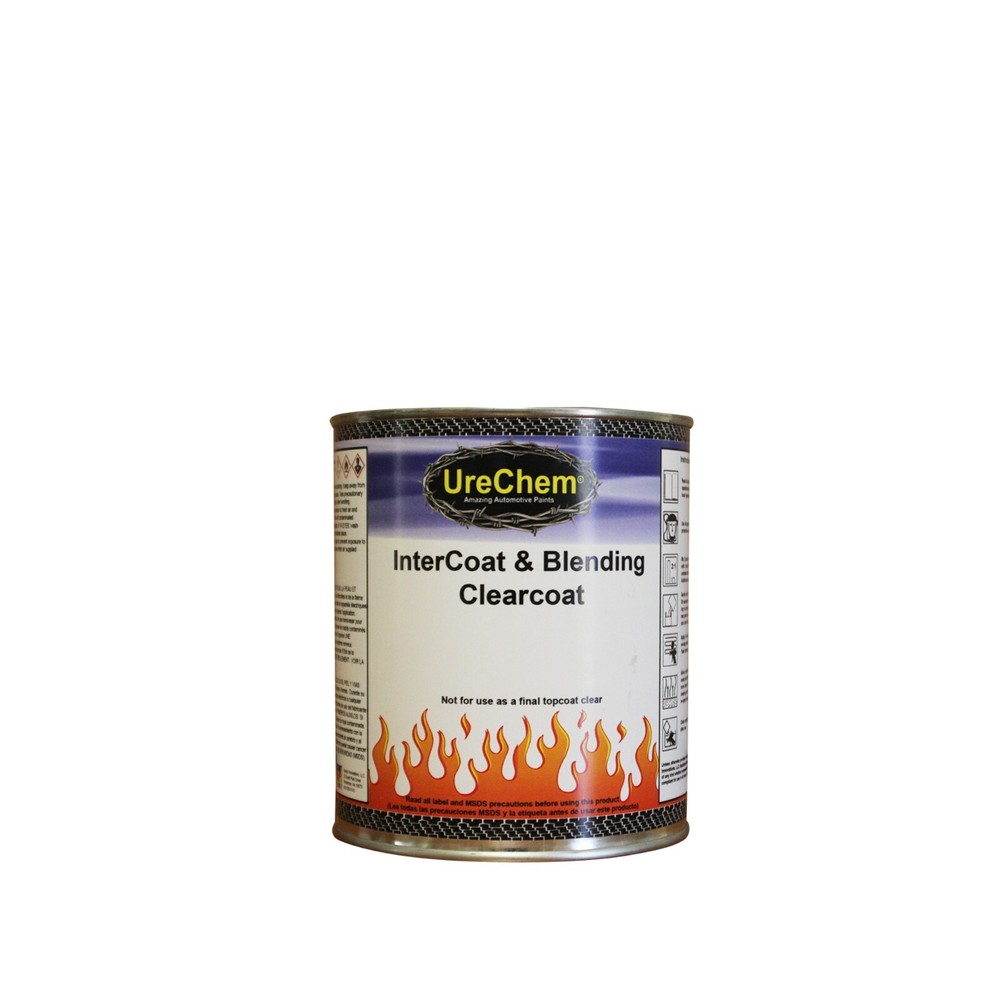 Intercoat Clear QUART for Applying Pearls, Flakes, and Color Blending