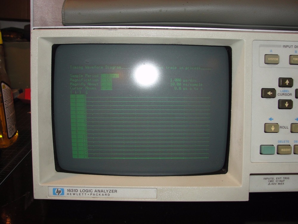 HP Hewlett Packard 1631D Logic Analyzer W/ Probes