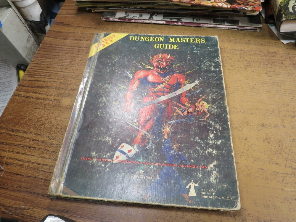 Advanced Dungeons & Dragons DUNGEON MASTERS GUIDE 1979 HC