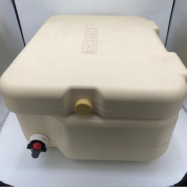 Vintage Reliance Wash N Go 3 Gallon Portable Sink & Organizer Tent RV Camping