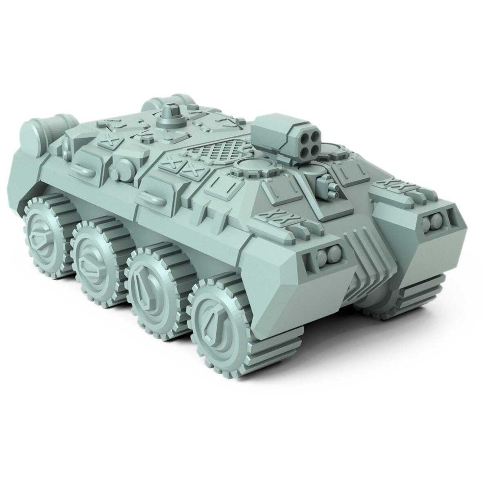 Battletech Miniature Heavy APC Wheeled Mechwarrior CGL Scale