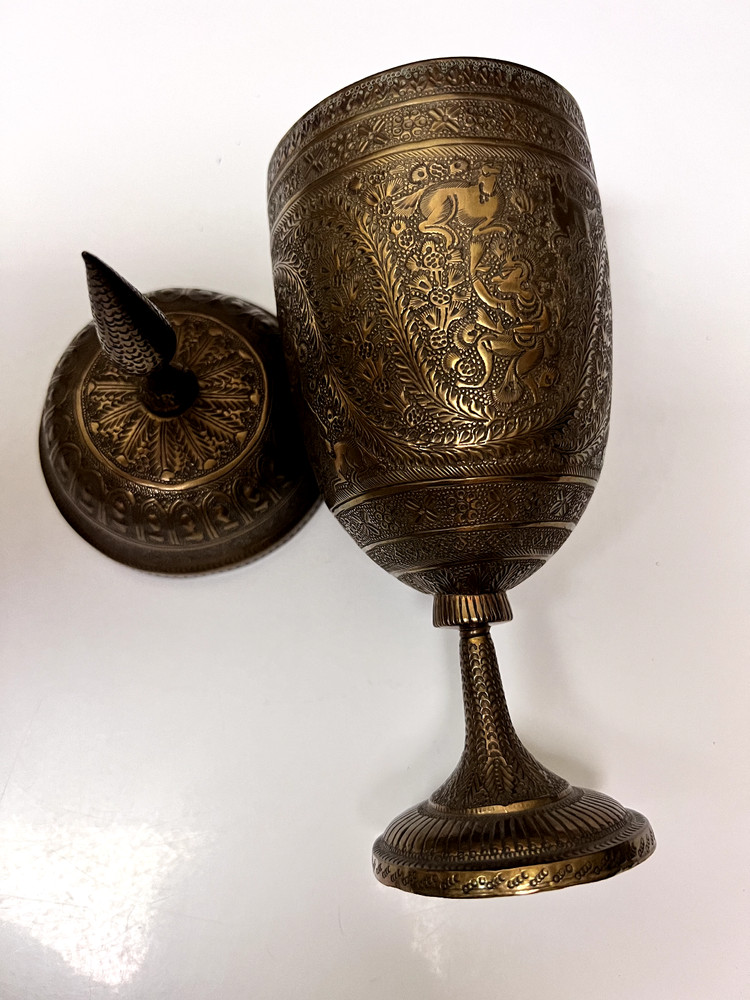 MIDDLE EASTERN CUP WITH LID