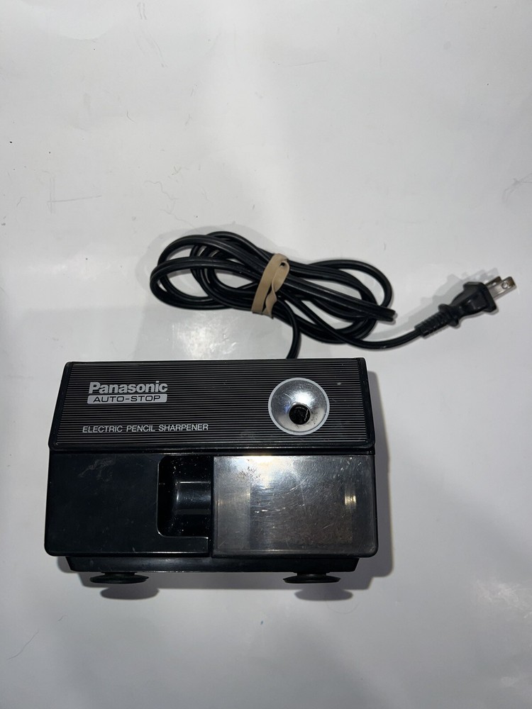 Panasonic Auto Stop KP-100 Pencil Sharpener. Tested And Working