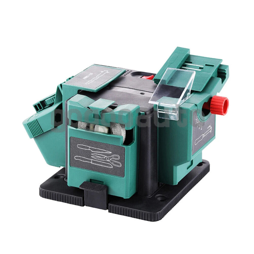 多功能 Electric Drill Bit Sharpener Bench Mounting Sharpening 全新-
