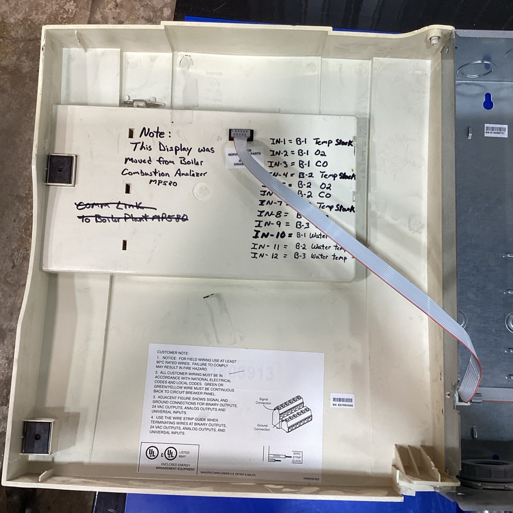 Trane Programming Tracer MP581 Controller BMTM000AAC01 Rev. 101 Used