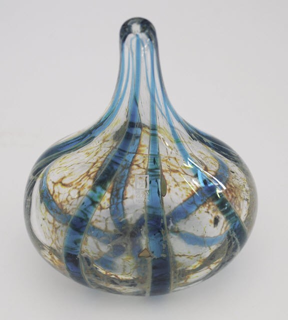 Vintage 1980’s Mdina Art Glass Lollipop Vase A