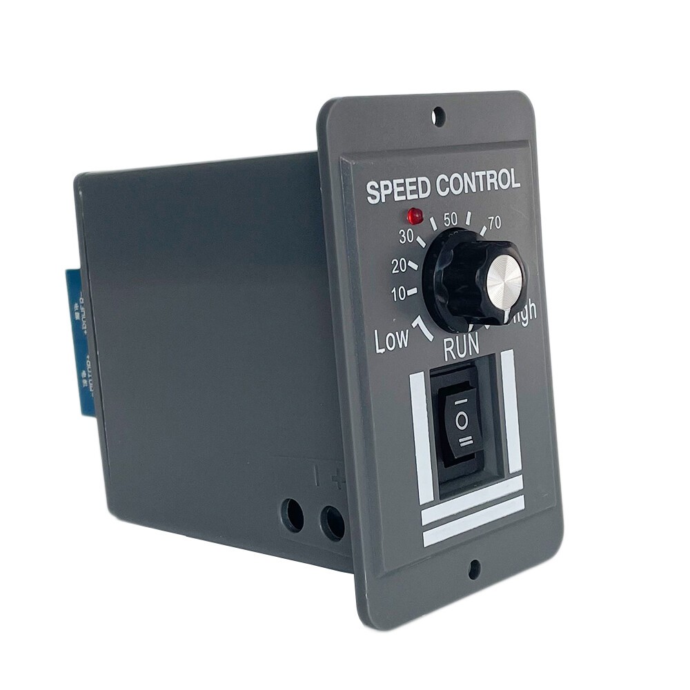 PWM DC Motor Speed Controller 12V 24V 36V 48V Variable Speed Switch Reverse