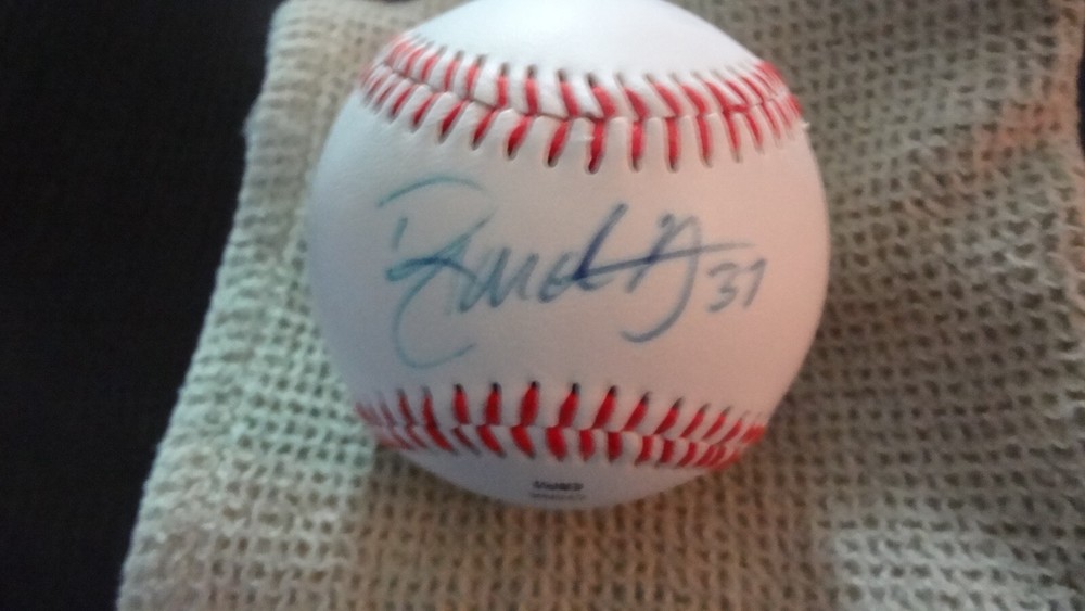 BRANDON LYON AUTOGRAPHED BASEBALL