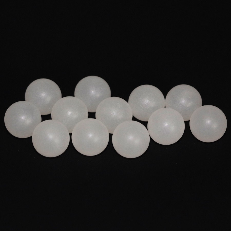 15mm Polypropylene ( PP ) Solid Plastic Bearing Balls Precision Sphere