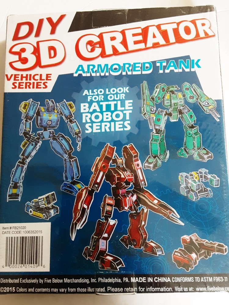 3d Creators Armored Tank