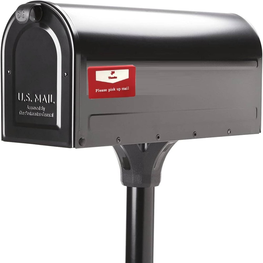 YeeBeny Mailbox Flag with Bright Red Background - Outgoing Mail Rectangle