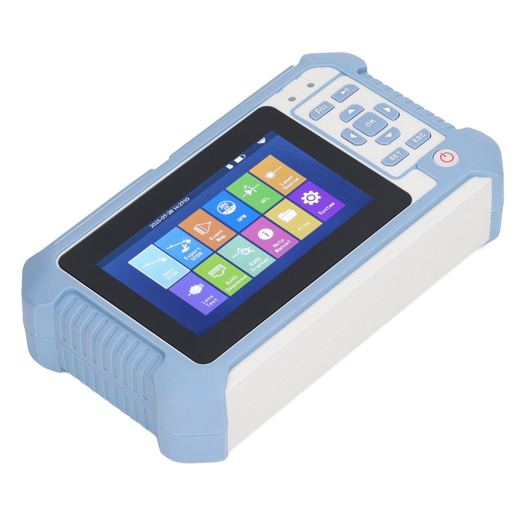 US Plug OTDR Tester Multifunctional Optical Time Domain Reflectometer Wit