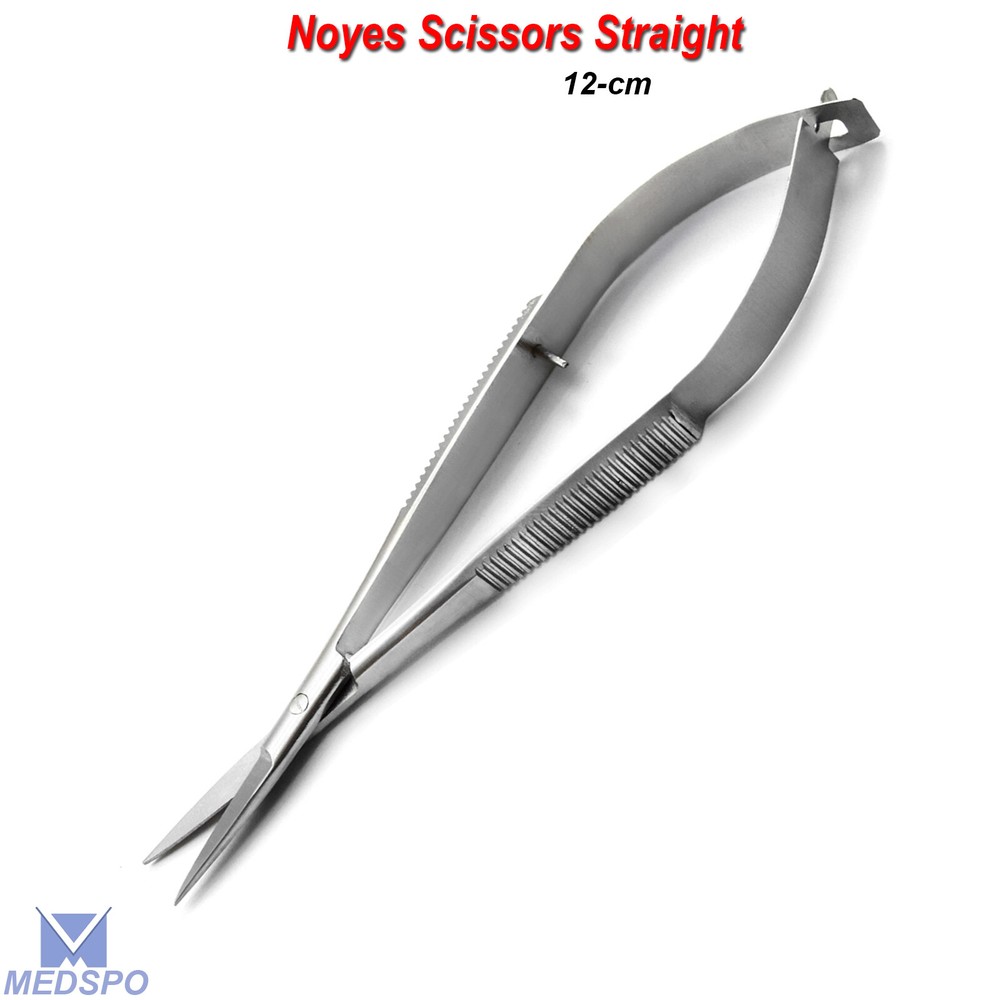 Noyes Ophthalmic Microsurgery Spring Action Dissection Suture Dissecting Scissor