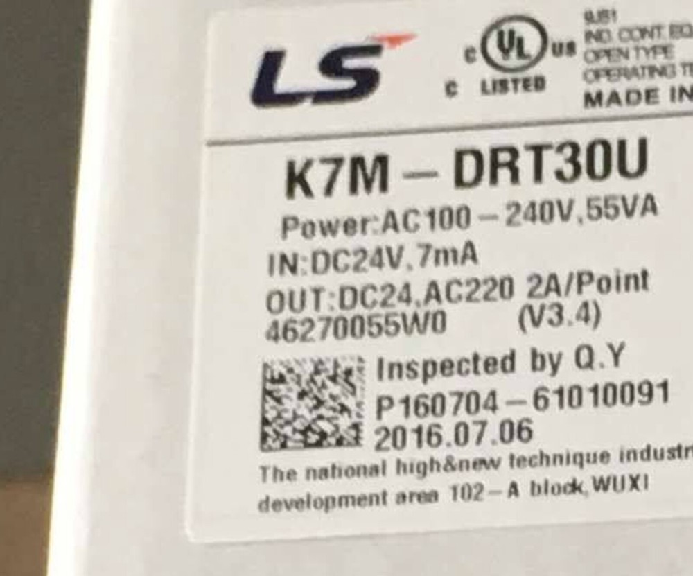 NEW LS LG programmable controller K7M-DRT30U