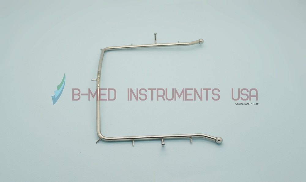 OR Grade Rubber Dam Frame 5" Contoured Rounded Endodontic Dental Instruments