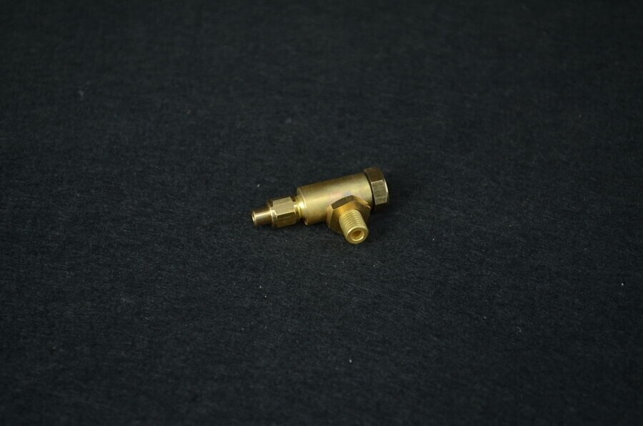 EngineXpert P6 Check Valve 1/4x40 Thread for 3.5mm Pipe - Brass