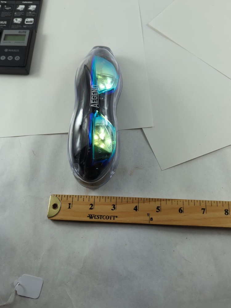 New: AEGEND Swimming Goggles with Case, Shiny Blue