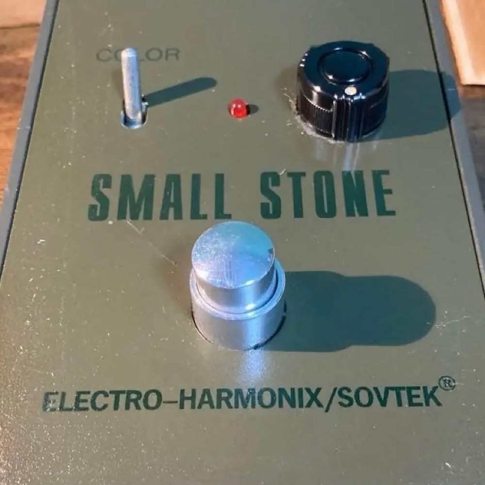 ELECTRO-HARMONIX SMALL STONE Phaser Effects Pedal Tested & Works 9418