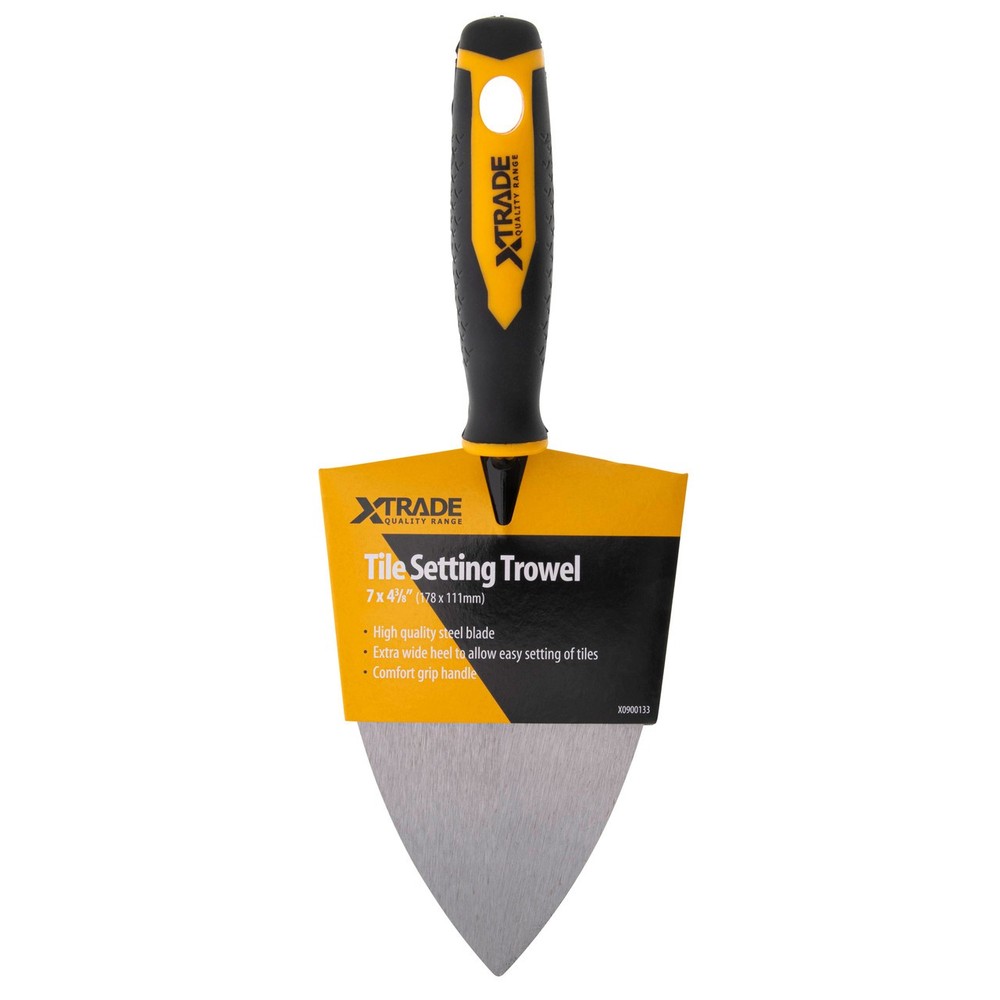 XTrade Tile Setting Trowel 7″ / 178mm Ergonomic Handle X0900133