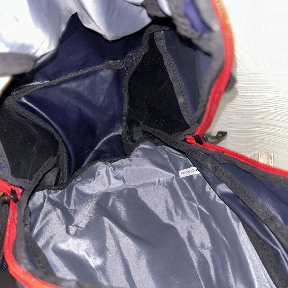 DeMarini Voodoo Junior Baseball Softball Backpack Red White Blue USA Batpack