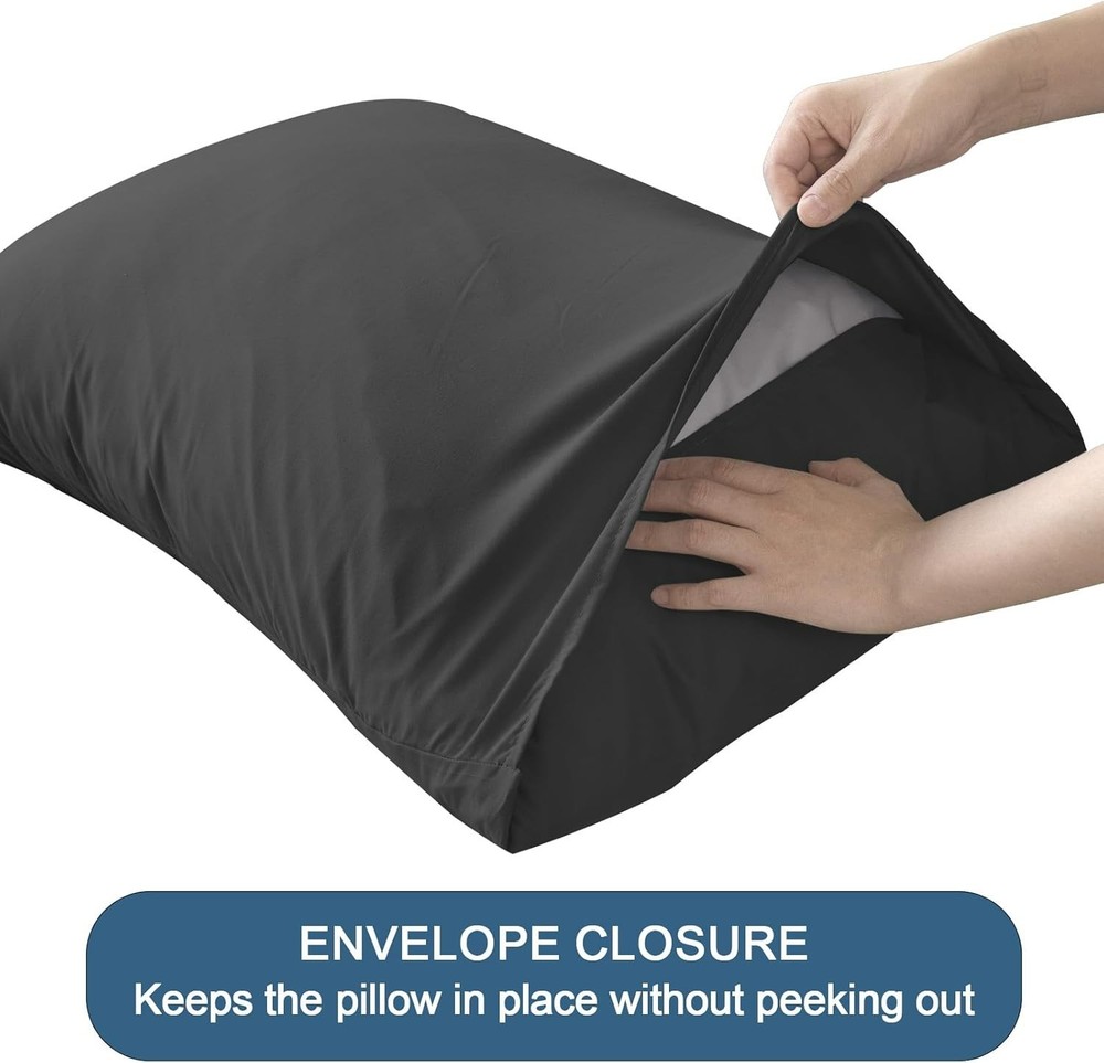 Split Top King Sheet Set for Adjustable Bed 4 Piece Bed Sheet Set Deep Pocket