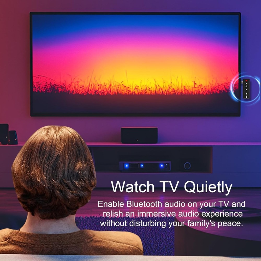 Bluetooth 5.4 3-in-1 Transmitter Receiver - Portable Wireless Audio Adapter