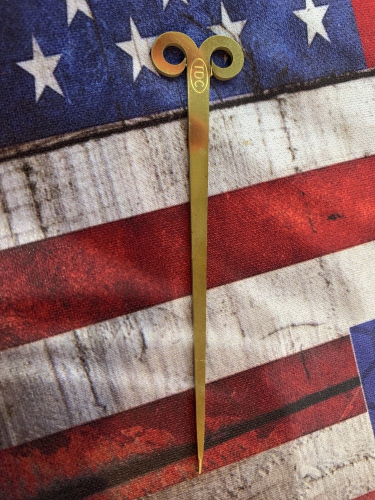 Ted Cash Brass Vent Pick