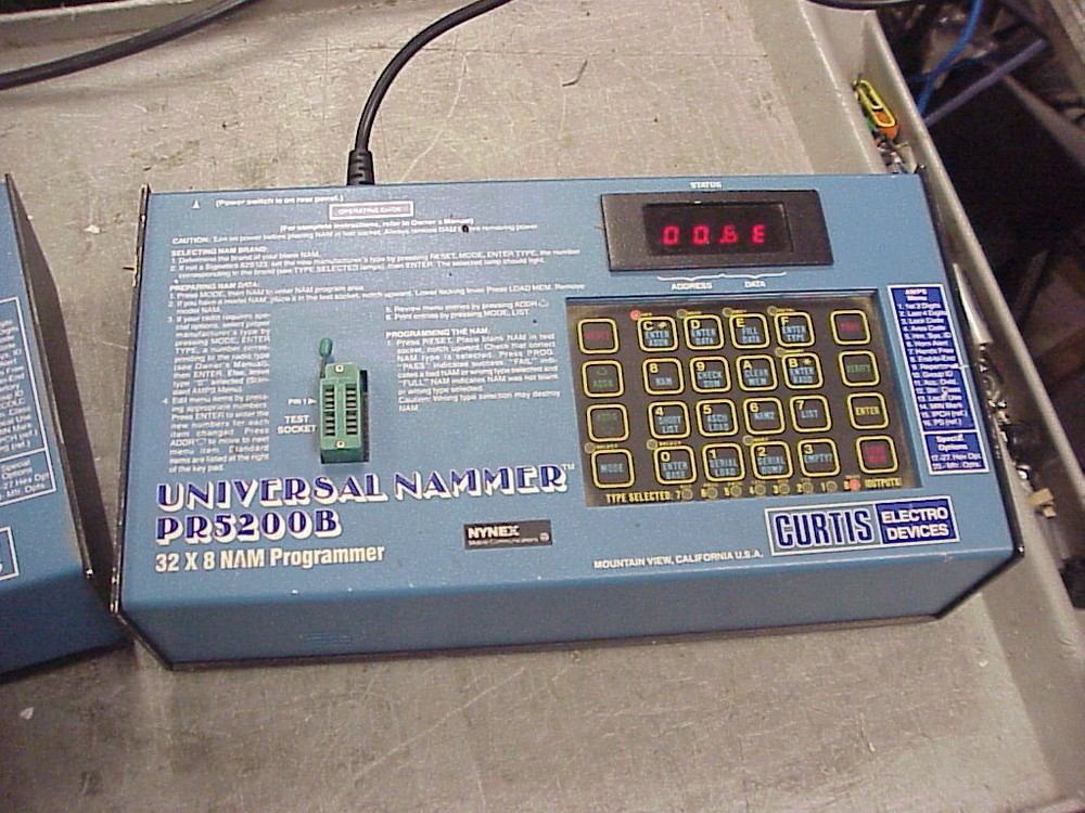 Curtis Electro Devices Nam Burner PR5200B