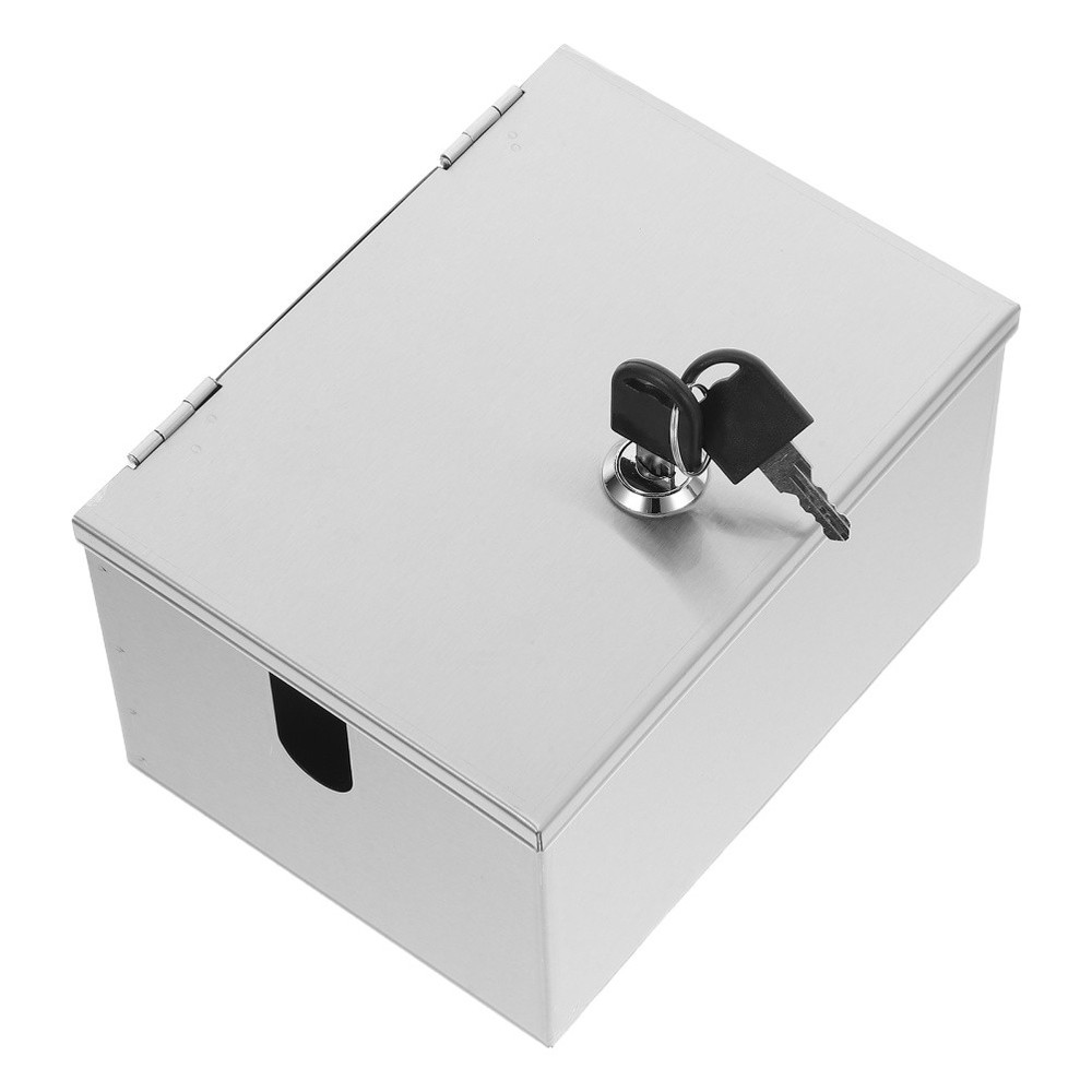 Outdoor Socket Box Stainless Steel Lockable Electrical Enclosure