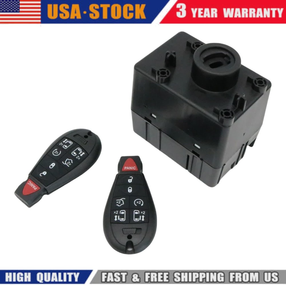 For 2009-15 Dodge Ram 1500 2500 3500 Module Wireless Ignition Node w/Keys US