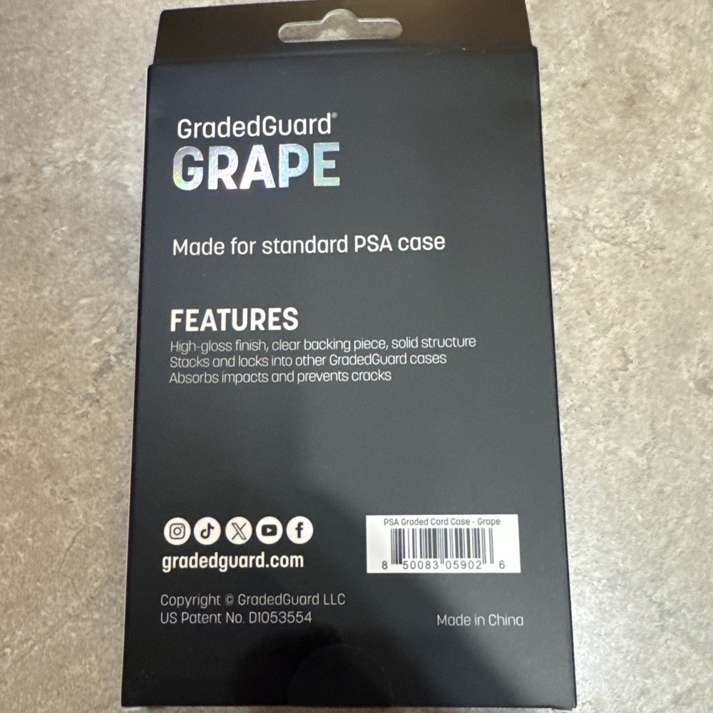 Graded Guard Grape PSA limited addition sealed
