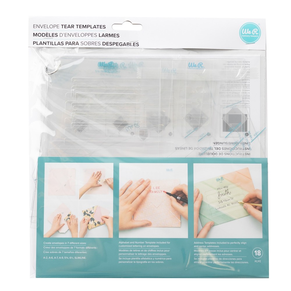 We R Envelope Tear Guides-